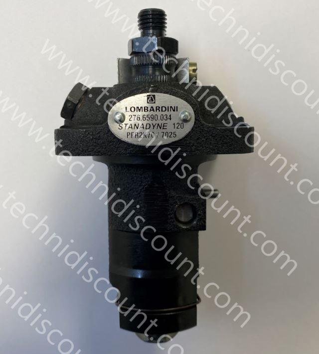 Pompe Injection 5LD 8LD 9LD LDA672 LOMBARDINI (5LD675-2 5LD825-2 8LD600-2 8LD665-2 8LD740-2 9LD561-2)  SLANZI DVA920 DVA1030 LOMBARDINI 6590034 - NPFR 2K70A 1382 - 787025 - 0414172027 - KOHLER ED0065900340-S / 276.6590.034