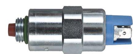 Vanne arrêt carburant 12V CERMAG 12875 - DELPHI 7167.620D 7185-900T / MASSEY FERGUSON 28480008 28730179 1896464M1 / PERKINS 26420472 189646 2873 0179 / CASE NEW HOLLAND 318323A1 340521A1