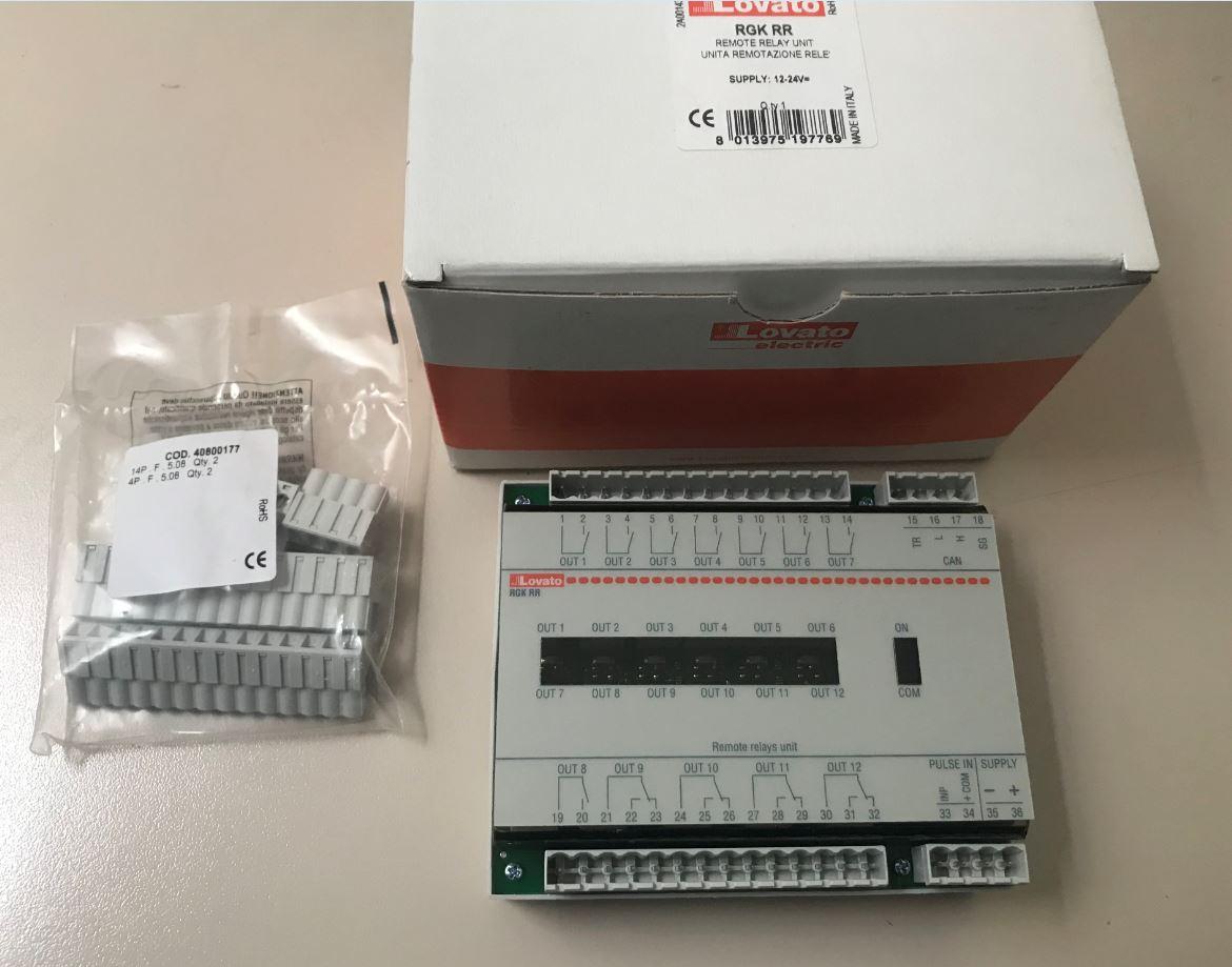 LOVATO RGK RR / Carte report alarmes 12-24V / LOVATO Electric RGKRR