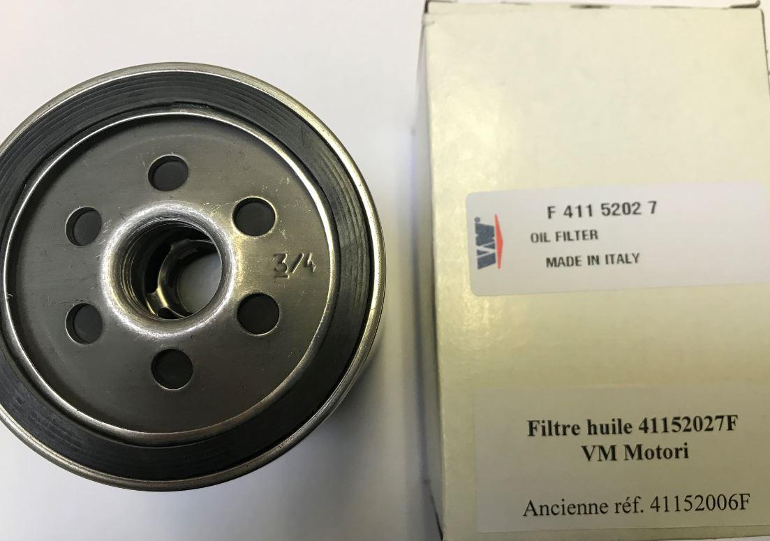 Filtre huile VM 75B D703LTE D703TE2 VM MOTORI R750EU5 RA392 VM41152006F 41152006 41152027F F41152027