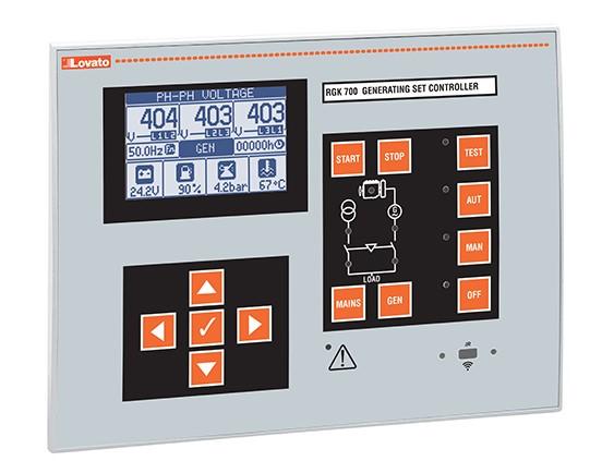 RGK700 LOVATO - Automate controle groupe électrogène lovato rgk700 - lovato rgk 700 / EAN13 : 8013975192146 / HS Code : 85389091