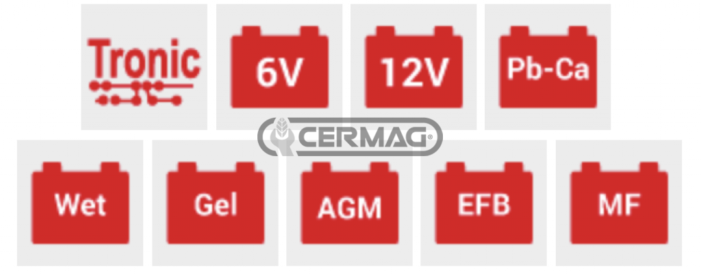 CHARGEUR DE BATTERIE DEFENDER 8 CERMAG 36781 (110/220V 1ph  - 50/60 Hz - 15w)