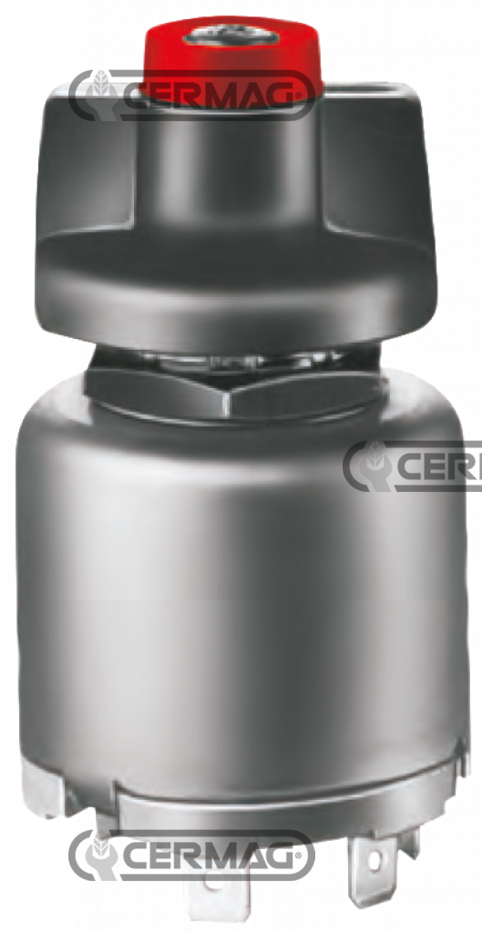 Commutateur feu avec bouton klaxon (30-49) COBO 23.101.000 OEM CNH 79003670 - 44901792  OEM BCS 825401000  OEM CARRARO 30154  OEM ARGO TRACTORS 1825360M91  OEM SDF 2.7409.030.0