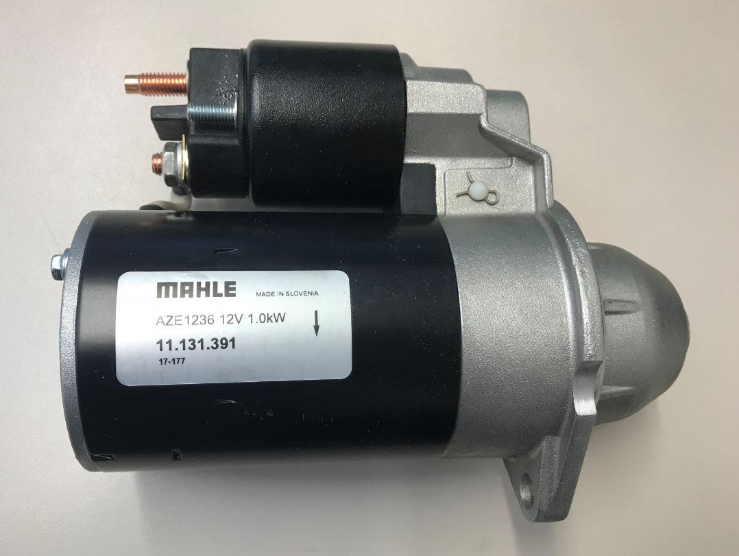 Démarreur LOMBARDINI 15LD225 (12V) RUGGERINI RY50 ISKRA / MAHLE 11.131.391 (AZE1236) LOMBARDINI ED0058402260-S