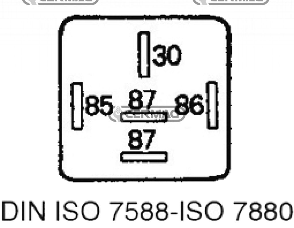 Relai COBO 18.0244.000 12V / 40A - CERMAG 36940 OEM 06350853