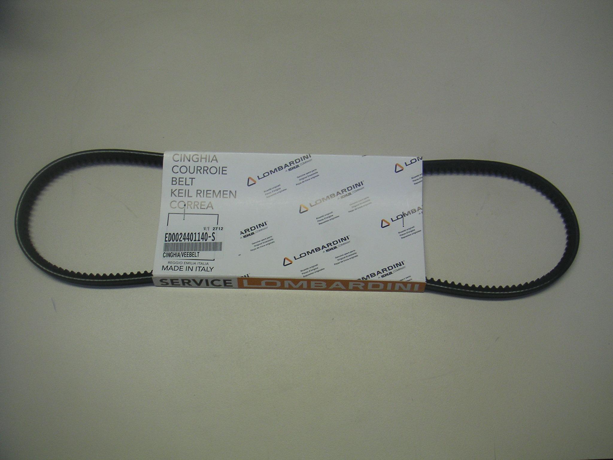 Courroie LOMBARDINI ED0024401230-S Ex. 2400.117 ED0024001170-S OPTIBELT MARATHON X AVX10X1010 La EPDM