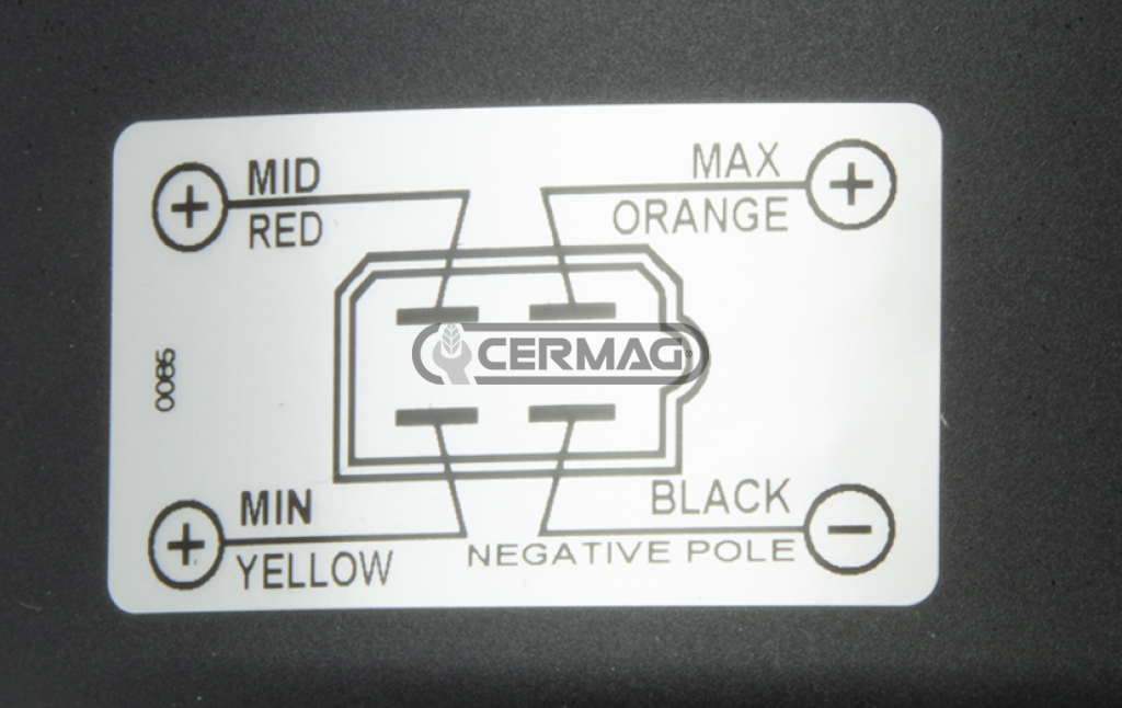 Ventilateur electrique de cabine GOLDONI 02050827 SPAL 010-A70-74D 12V