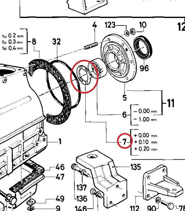Cales laterale HR692HT VM298 VM1052SU 1053 SU VM23B VM MOTORI 21650005A