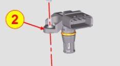 T-MAP SENSOR DENSO 8089162 LOMBARDINI KOHLER ED0080891620-S - Moteur KOHLER  KDI2504TCR