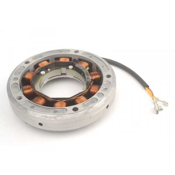 Alternateur 3LD 4LD 7LD 9LD 10LD LDA672 LOMBARDINI 1157153 - SLANZI DVA920 DVA1030 RUGGERINI RD200 RF80  (SAPRISA  3265 - 12.5V 14A 3fils) 1157153 ED0011571530-S Ex. 3052-1156-54