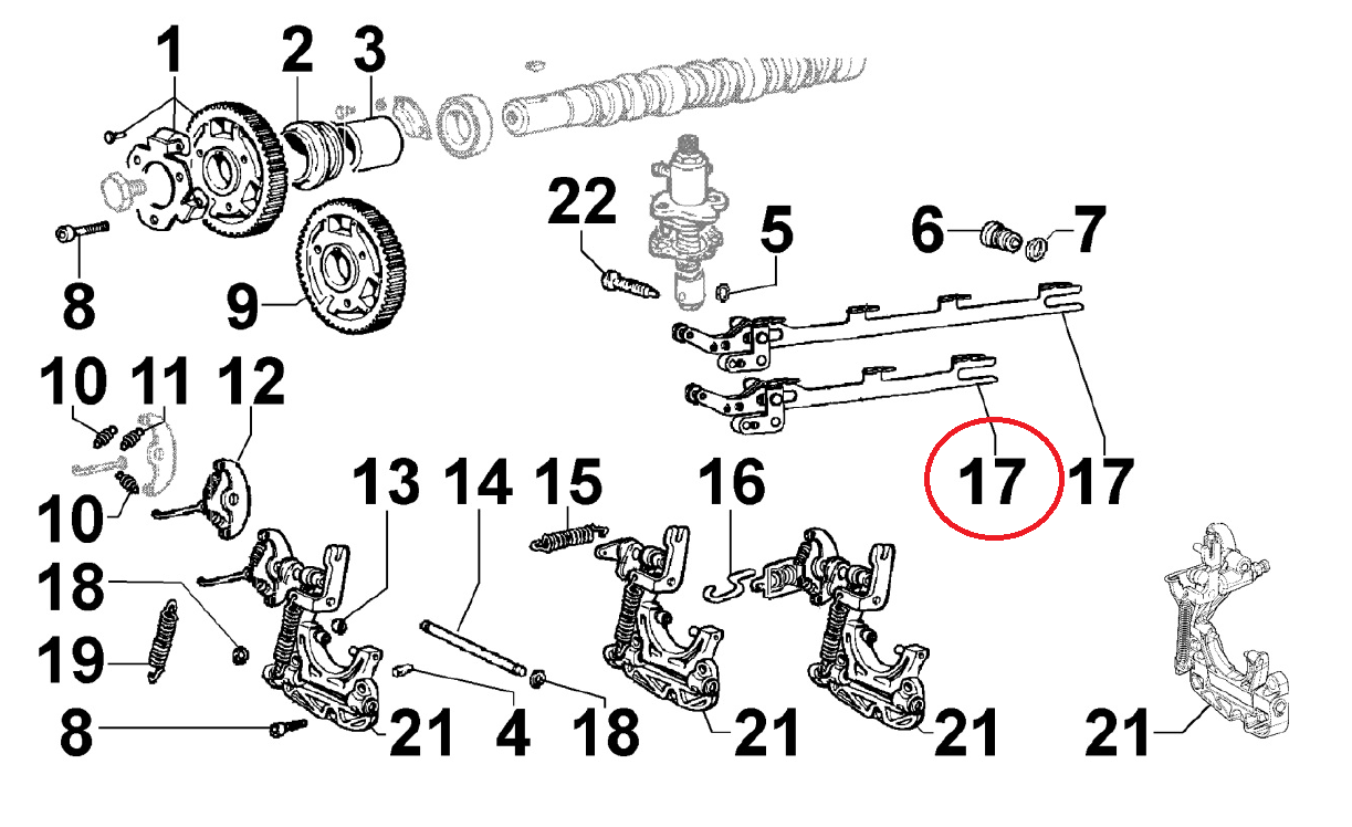 Connecting rod pumps LOMBARDINI