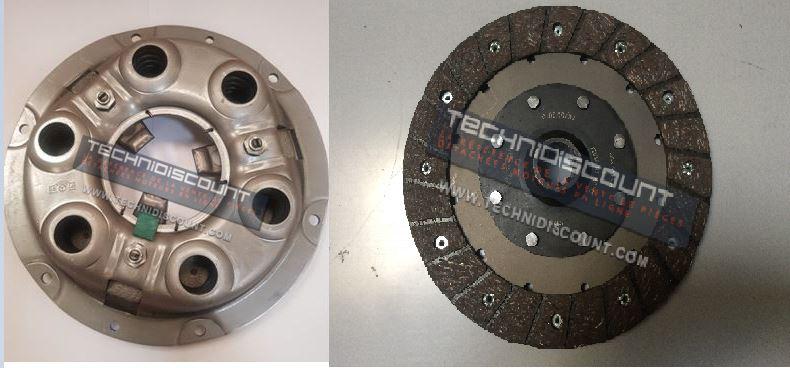 Mecanisme new holland 558106 595731 + disque embrayage 216x 152 x3,3 25x22EV - 10cannelures 4968661 5134615 5160429 (CER15149 + CER15148)