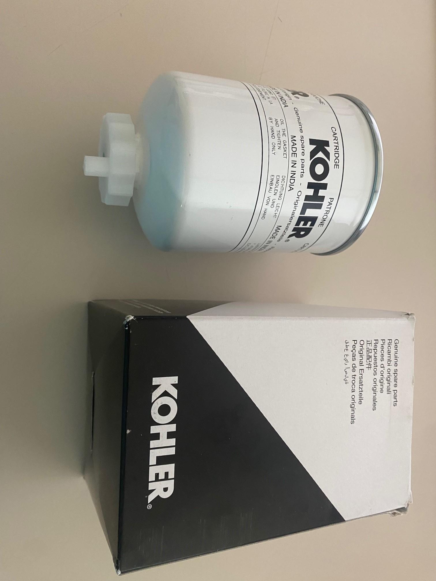 Filtre Gasoil (500 heures) ED0021753590-S KOHLER ; Pièce pour moteur KOHLER KSD1403-TC ; KSD-TCAC1403 ; KSD-TCH1403