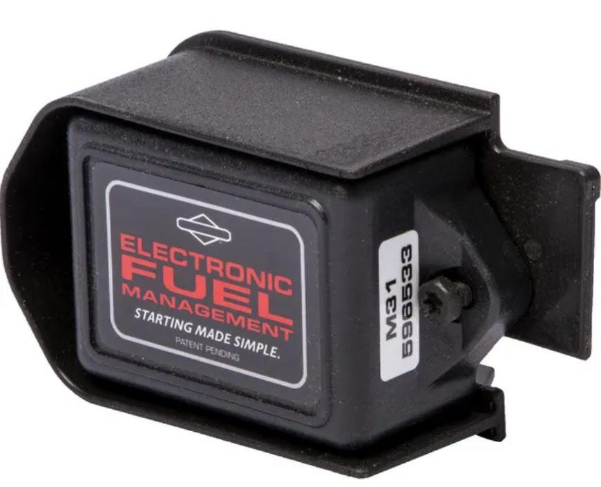 597203 Module électronique BRIGGS & STRATTON 597203 / ELECTRONIC FUEL MANAGEMENT STRARTING MADE SIMPLE. PATENT PENDING M31 596533