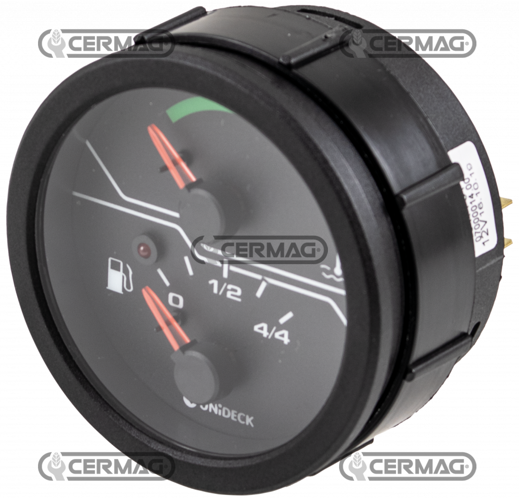 Indicateur niveau carburant pour GOLDONI OEM 02050563 UNIDECK