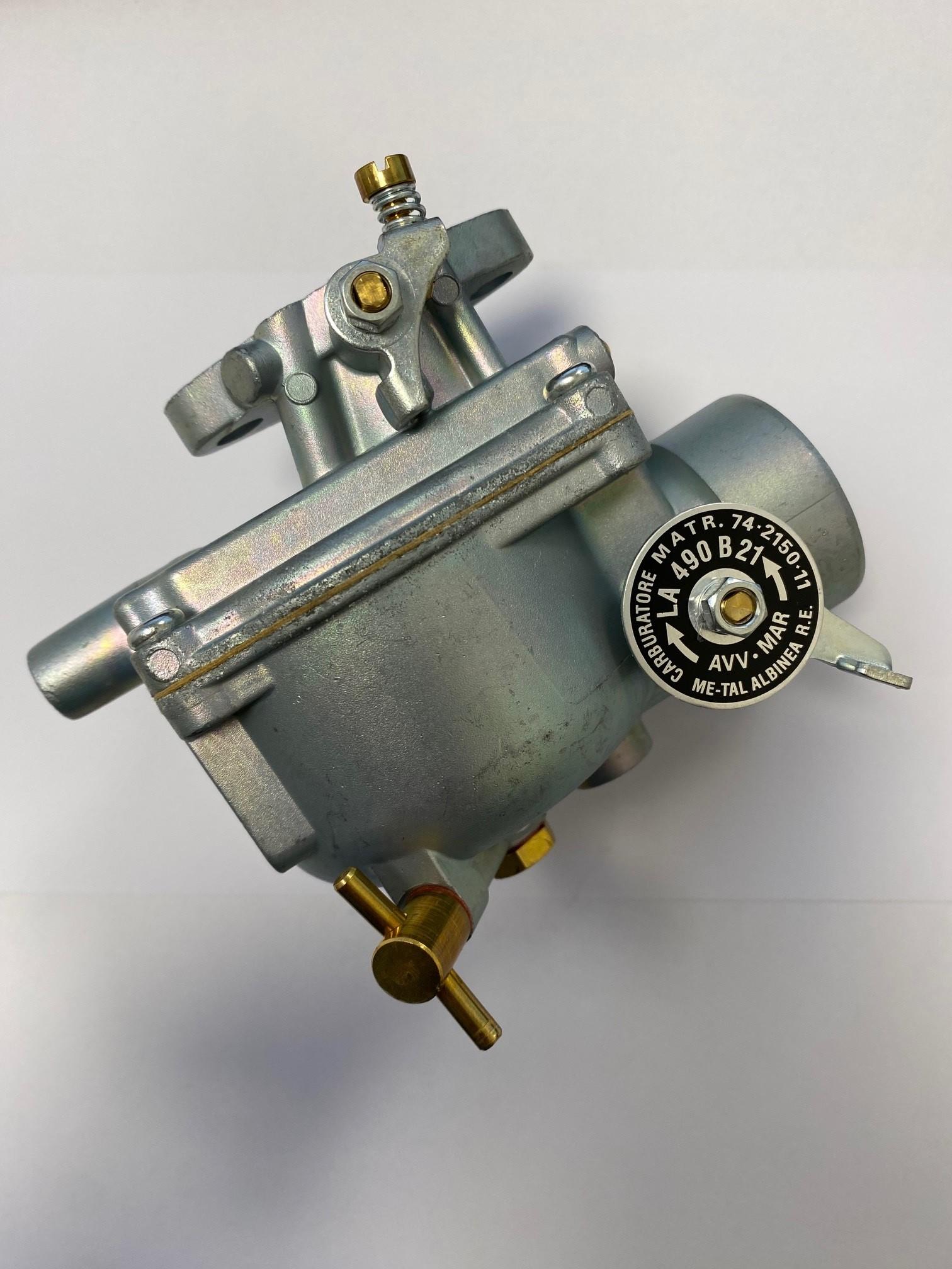 Carburateur INTERMOTOR LOMBARDINI LA400 LA490 - CARBURATORE MATR. 74-2150-11 ; 74.2150.11 ; 2150011 ; 2150.011 - AVV. MAR LA 490 B21 - ME-TAL ALBINEA R.E.