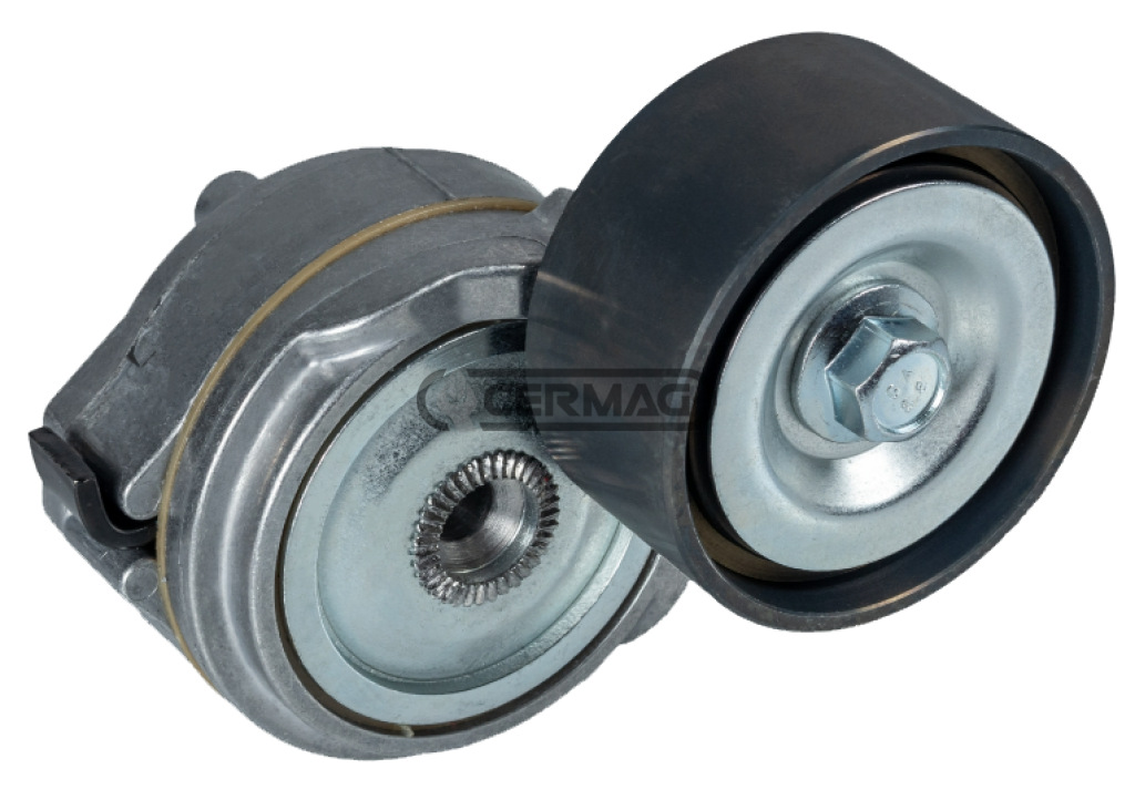 Tendeur de courroie CNH -  CERMAG 13503 OEM  87803067 504315781 504315784 2852161 2855621 2855622 2856945 2856948 504028028 84208963 4220678A1 707437A1