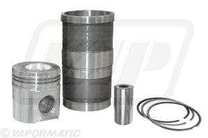 Kit cylindre + piston + segments CUMMINS 6T830 CASE INTERNATIONAL 1660 1666 1670 1680 2166 7110 7120 7130 / VPB8637 A-3802403 (A & I)