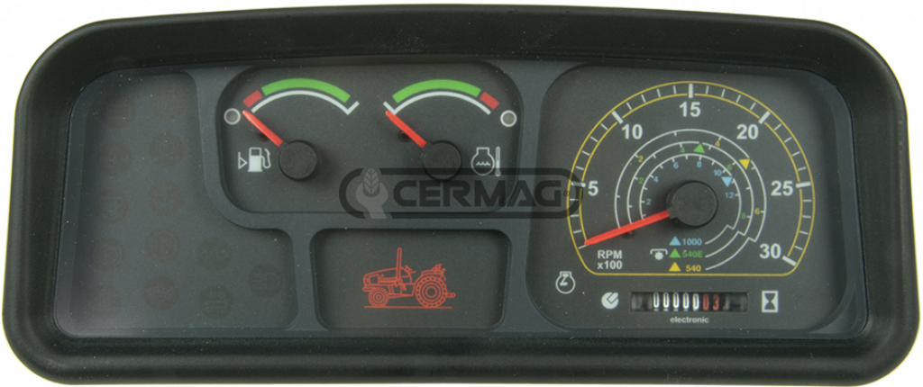 Tableau de bord numérique GOLDONI Quasar - Star Quadrifoglio - Star serie a & b - COBO 05100036.01 GOLDONI 02050777