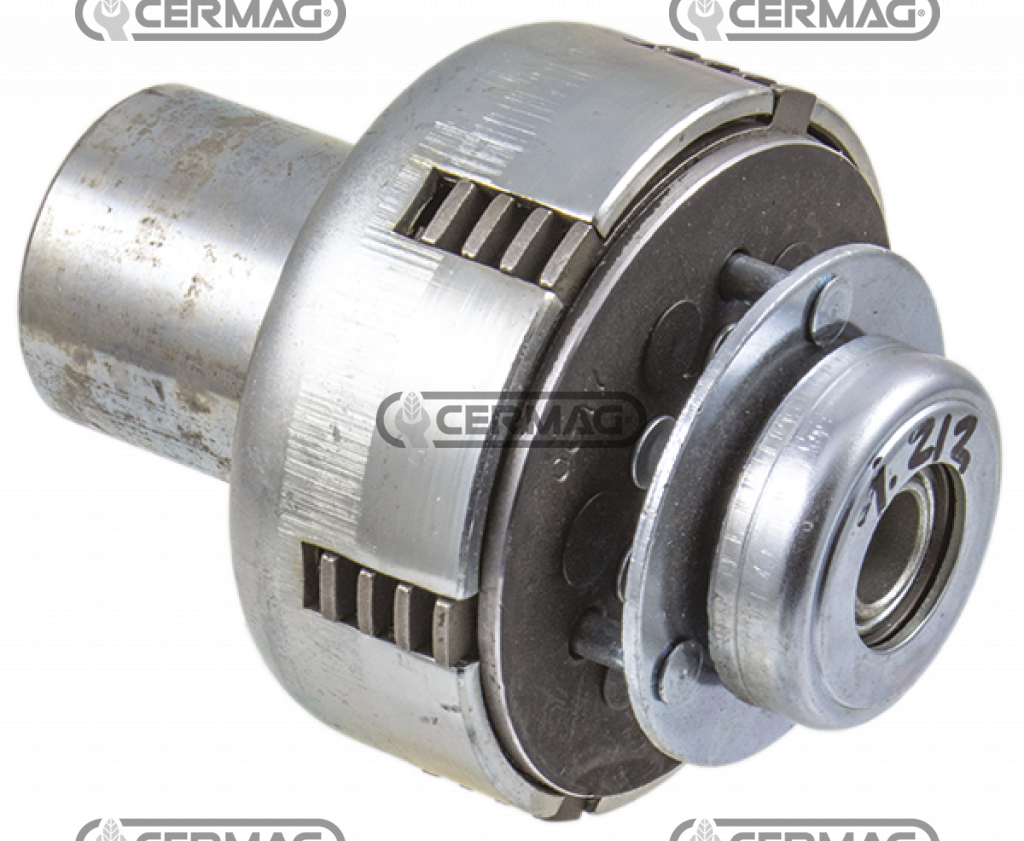 Embrayage BERTOLINI Motofalciatrice serie 408 (moteur HONDA) - Ø103x131mm avec 4 disques - Arbre Ø25,4mm Z.8 12x15 - CERMAG 15826