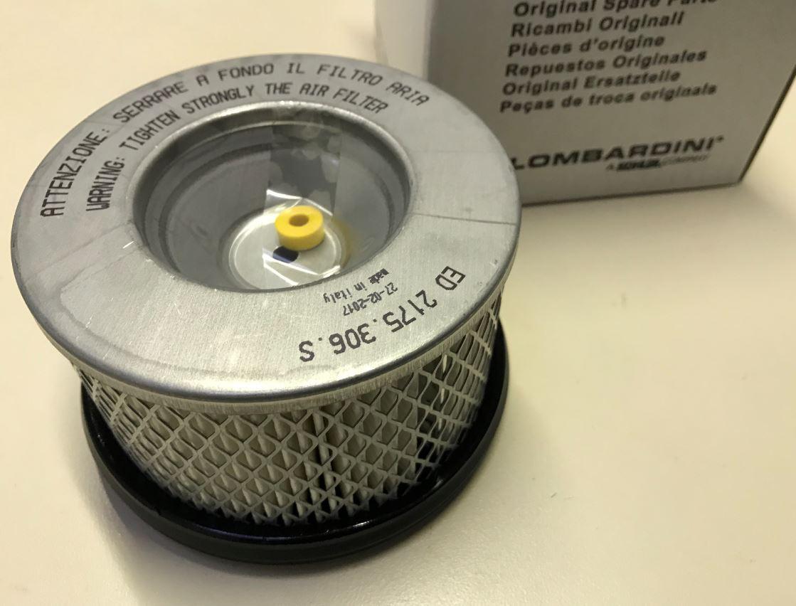 Cartouche Filtre Air 15LD225 15LD400 15LD420 15LD440 LOMBARDINI KD225 KD400 KD420 KD440 KOHLER RUGGERINI 2175306 - 2175268 - ED0021753060-S