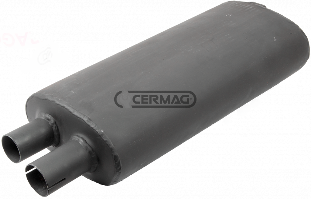 Pot Echappement CERMAG 13346 GOLDONI OEM 00037766 / GOLDONI 3000 star - 3000 Star V - 3080 - Energy - Quasar - Star 100 - Star 50/70 - Star 90 - Star quadrifoglio