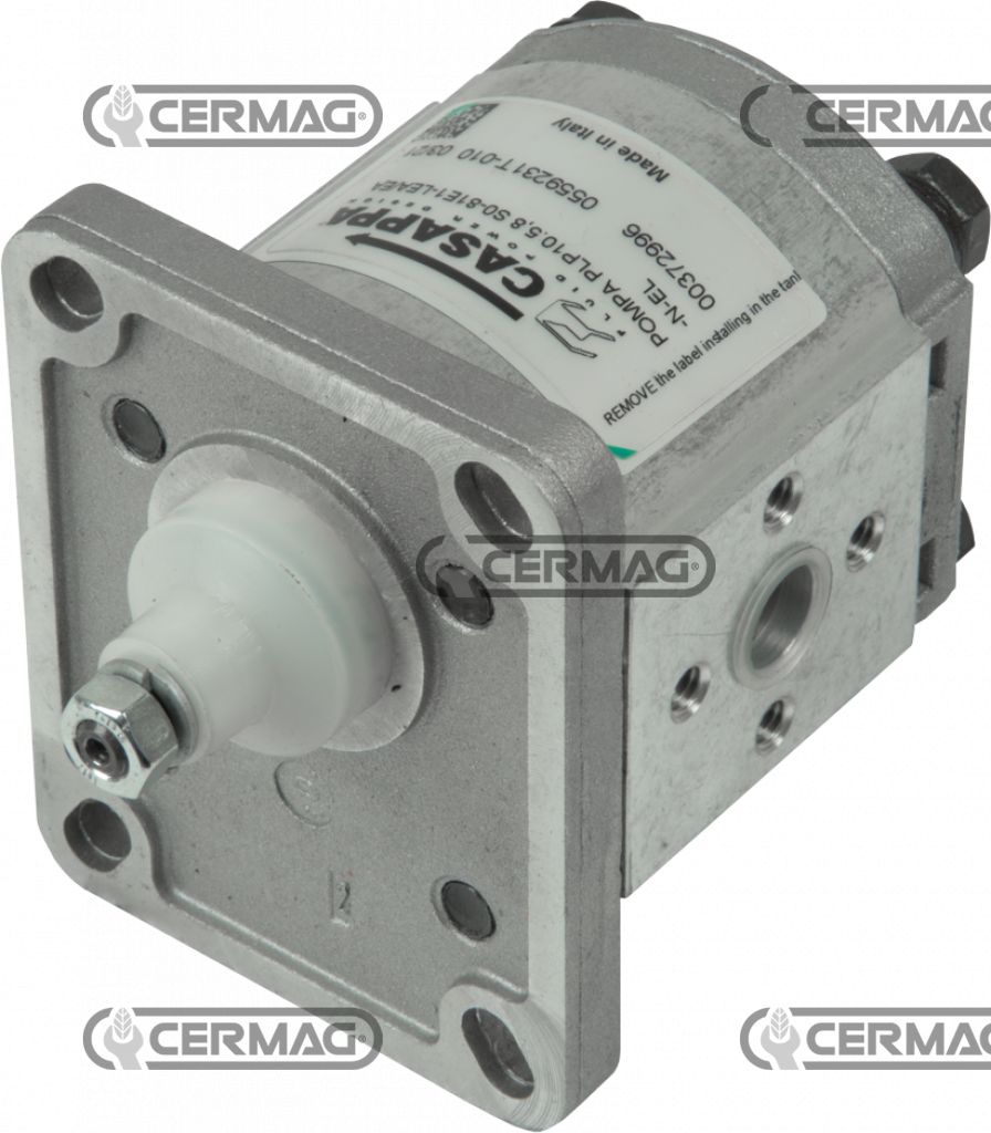 Pompe Hydraulique CASAPPA 58174414 ; Gr. 1 5,8lt BCS - CASAPPA POMPA PLP10.5,8 S0-81E1-LEA/EA-N-EL 00372996 - CASAPPA  FLUID POWER DESIGN Made in Italy