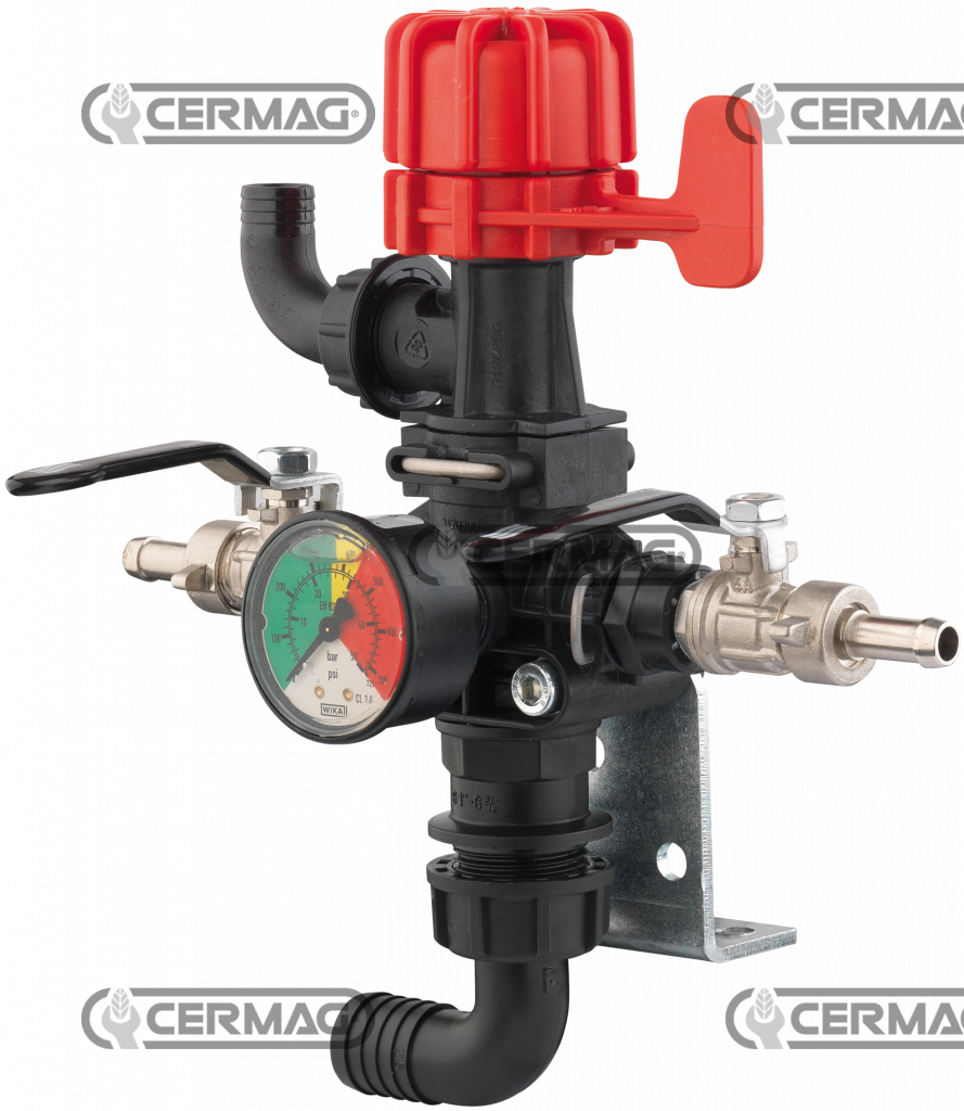 Groupe commande 2 voies pour Pompe ANNOVI REVERBERI BP45 / Modele GS25S 50l/min 20 bar CERMAG 27270