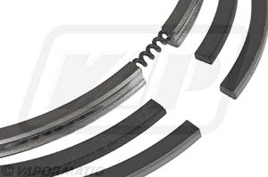 Segments KUBOTA 16271-21050 / 16271-21090 / KUBOTA B21 B7500D B7500DTN B7500HSD (moteur D1005) B2100D B2100E B2100HSD B2100HSE (moteur D1005-D10) B2710HSD (moteur V1305-E-D12) B7510D B7510HSD (moteur D1005-E-D16)