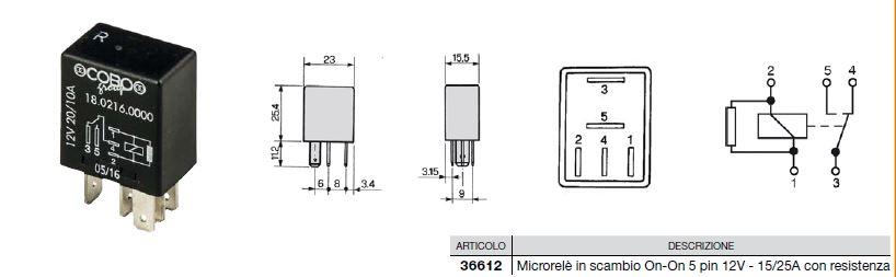 Relai COBO 18.0216.0000 / 1802160000