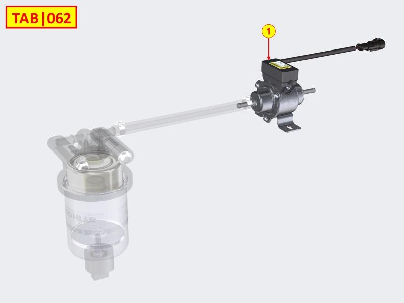 Pompe Alimentation Gasoil KOHLER ED0065851680-S