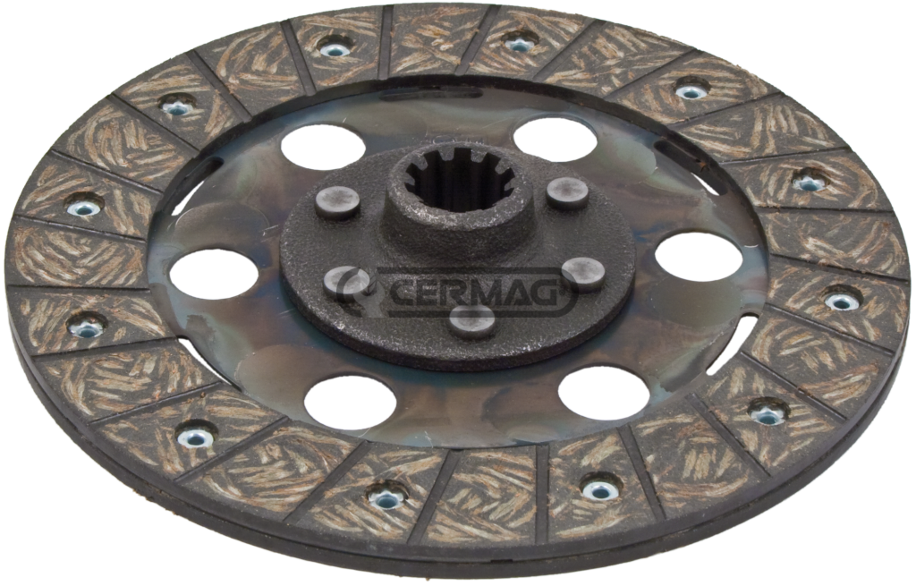 Disque Embrayage BERTOLINI BM12 412T (BERTOLINI 81.9006.00) GOLDONI 926 933 RS/DT (GOLDONI 6300048) Ø184x127x3.8 10 cannelures Ø22xØ18x3.5