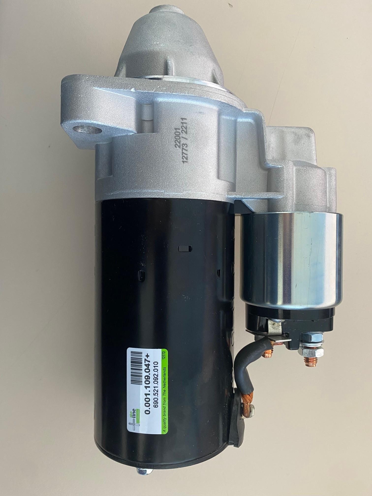 Démarreur DVA920 DVA1030 DVA460 DVA515 DVA700 DVA790 SLANZI ( BOSCH 0001314003 - 0001109047 - SLANZI 5840103) 12V 1.8Kw 9T SBE1274 EVERKRAFT