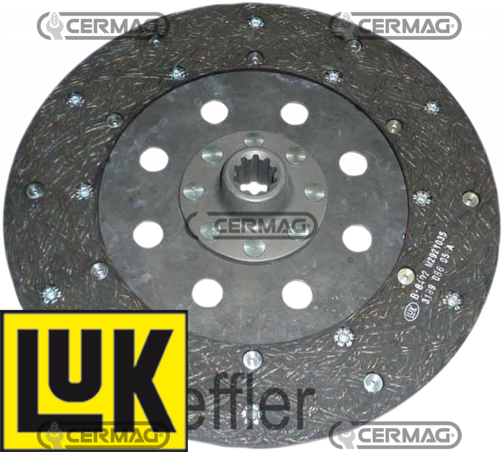 Disque Embrayage LUK 15879 OEM KUBOTA 35653-25143 328019016 KUBOTA 5000er 58504000er 48505000er 50306000er 60307000er 70307000er 75008000er 8030 M4050 M450 0M4950 M5500 M7050