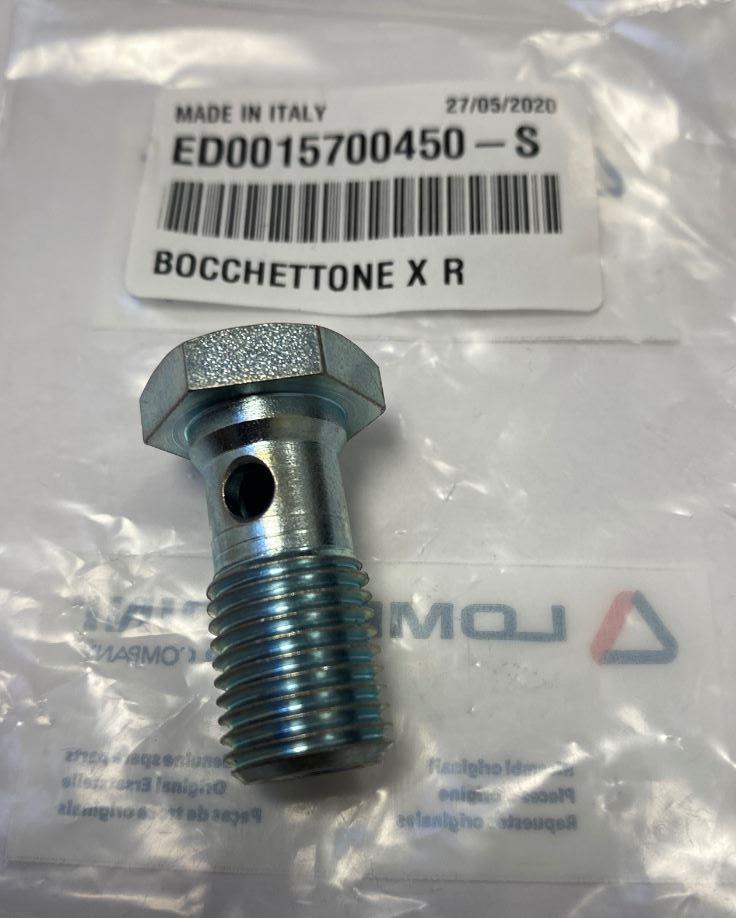 ED0015700450-S Bouchon Remplissage M14 LOMBARDINI KOHLER (Lanterne / Bocchettone x R) Pièce moteur d'origine LOMBARDINI KOHLER