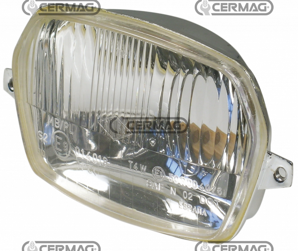 Phare avant 3 feux - Applications PASQUALI VALPADANA FERRARI autres ...