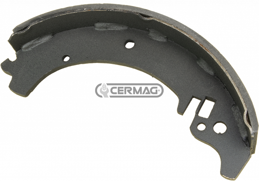 Mâchoire de frein GOLDONI 00003605 /  dimensions 250 x 50 mm  - Goldoni 80 81 C35 C36 C63 Serie 500 Special car Special lux Transcar 20-22 transporter Universalcar