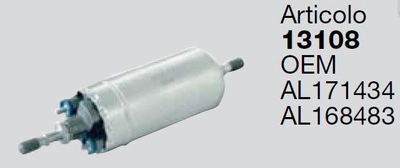 Pompe Alimentation CERMAG 13108 / JOHN DEERE OEM AL171434 & AL168483 - JOHN DEERE SE6020 SE6120 SE6220 SE6320 SE6420 SE6520 SE6620 5215 5315 5415 5515