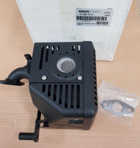 Pot Echappement KOHLER 17 068 76-S / KOHLER CH395 (1706876-S)