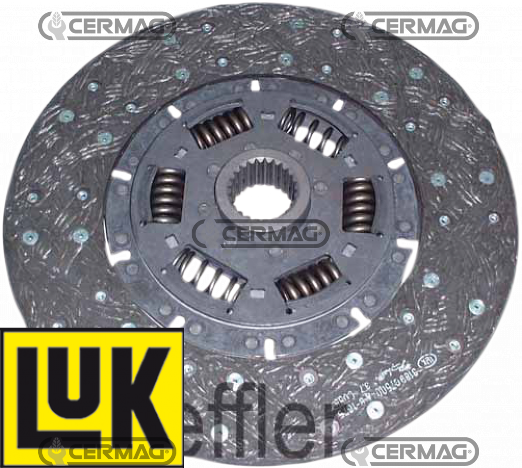 Disque Embrayage LUK OEM 44623303 , 04552330310 , 001592883 , 00096924 , 44623.303 , 0.455.2330.3/10 , 0.015.9288.3 , 009.6924.3/20 , 009.6924.3/30