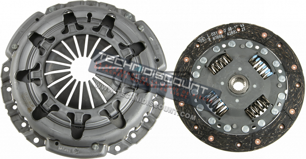 Kit mécanisme + disque embrayage bcs victor 300 ar / oem bcs 58172957 - ferrari viper 30 ar/rs & viper 40 ar/rs (GG551022/002 + GG442976/014)