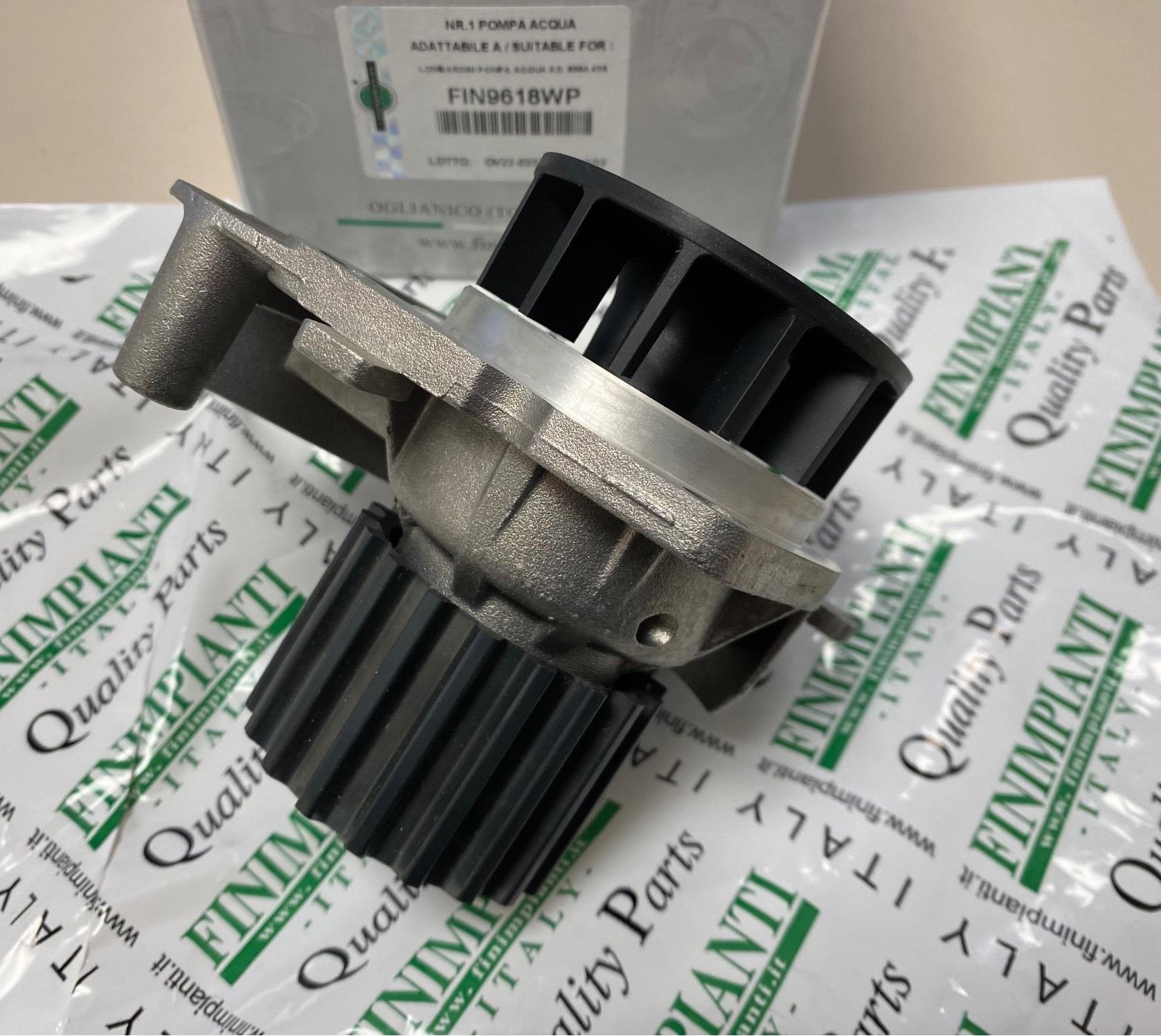 FINIMPIANTI FIN9618WP - Pompe eau focs ldw502 ldw602 ldw702 ldw903 ldw1003 lgw523 lgw627 lombardini - deutz f2m1008 f3m1008 (19 dents) 6584540 ed0065845400-s / ex. 6584438 kohler ed0065844380-s