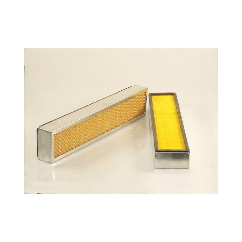 Filtre habitacle 590x100x61 CERMAG 12300 / 15272 pour ANTONIO CARRARO 7700 SUPERTIGRE - 7700 SUPERTRAC - ANTONIO CARRARO 45305049 - 48013048 (CERMAG 12300) / AX4650 avec charbon actif (CERMAG 12572) 590x100x61