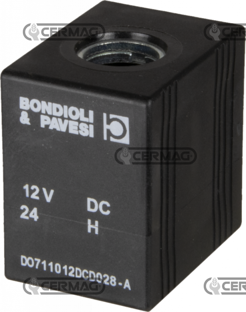 BONDIOLI & PAVESI Bobine 12V / DO711012 DCD028-A DO711012 DCD028-A (Pour electrodistributeur BONDIOLI & PAVESI)