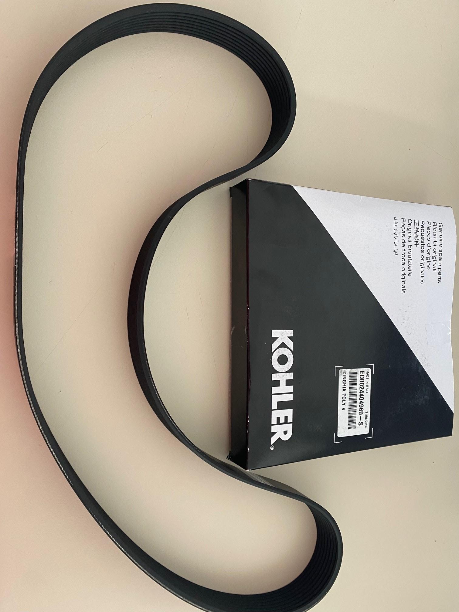 COURROIE KOHLER ED0024404960- 8PK1192 >EPDM< Flexonic ED0024404960-S KOHLER KDI1903TCR ; KDI-TCR1903 ; KDI2504M ; KDI2504TCR