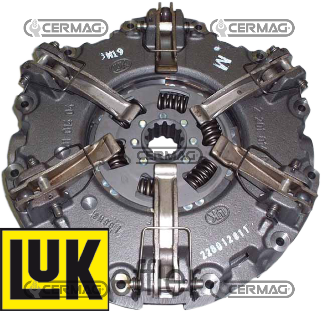 Mecanisme embrayage CARRARO SPA 6000105184 / CARRARO SPA 110 14 140 210 230 240 80 (CERMAG 15946)