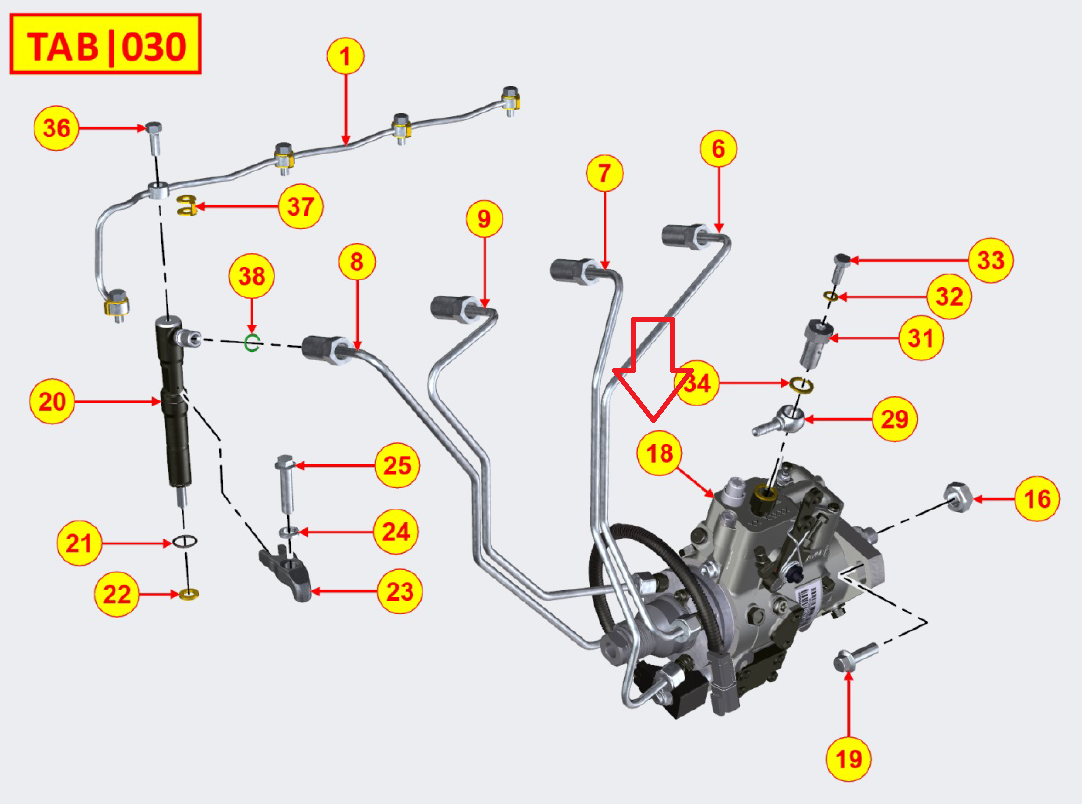 ED0065905480-S Pompe Injection KOHLER KDI
