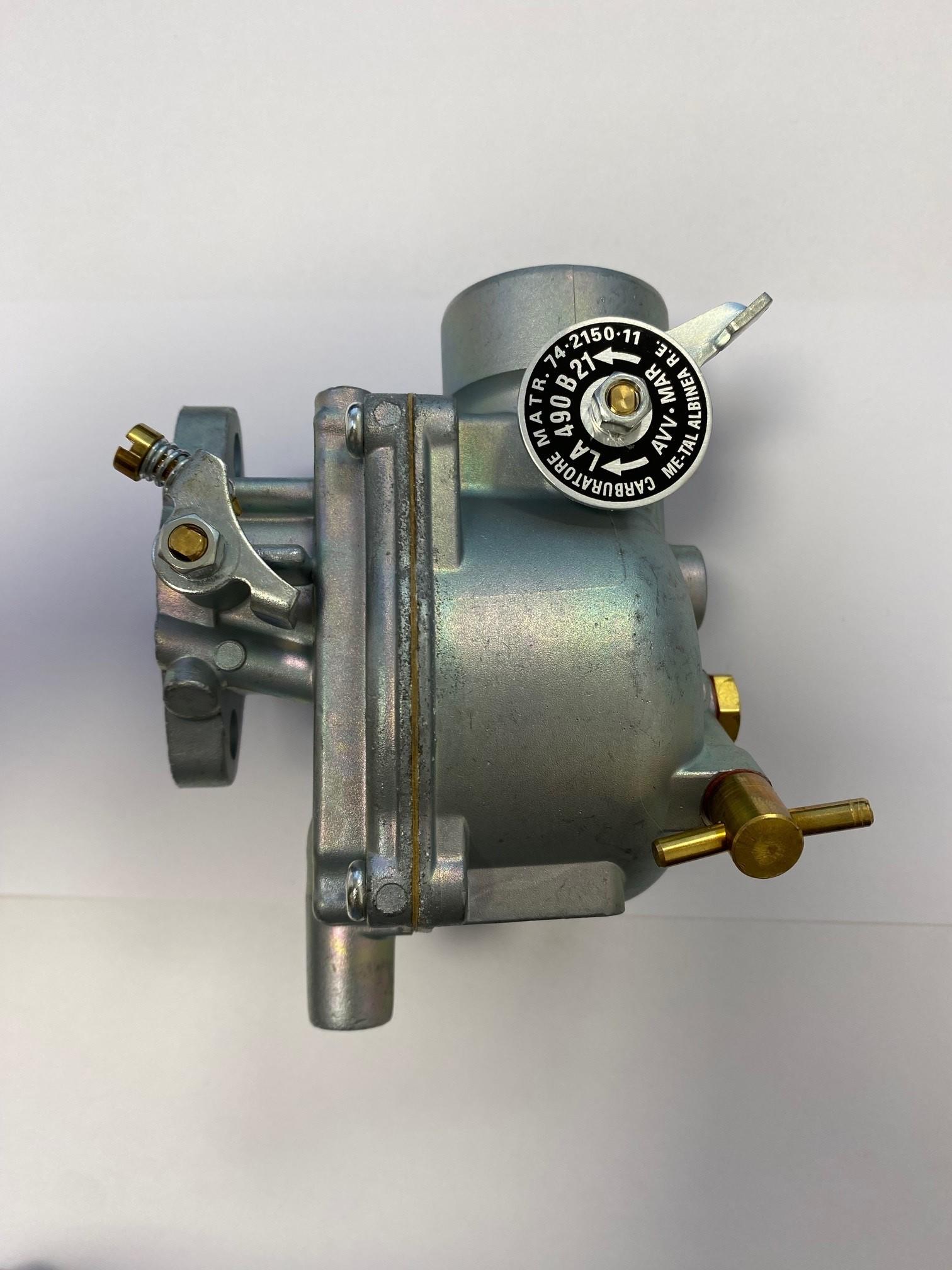 Carburateur INTERMOTOR LOMBARDINI LA400 LA490 - CARBURATORE MATR. 74-2150-11 ; 74.2150.11 ; 2150011 ; 2150.011 - AVV. MAR LA 490 B21 - ME-TAL ALBINEA R.E.