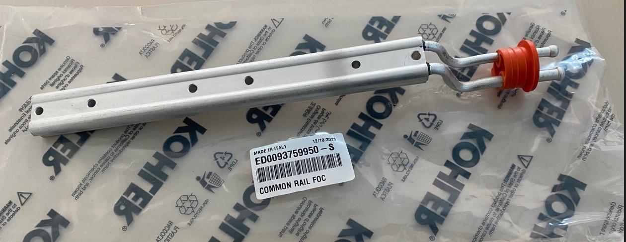 Rampe gasoil injection LDW903 LDW1003 FOCS KDW1003 LOMBARDINI F3M1008 DEUTZ LOMBARDINI 9375995 KOHLER ED0093759950-S - KDW993T - ROSATELLO SRL / BILLO ENRICO Ex. 9375906 COMMON RAIL FOCS