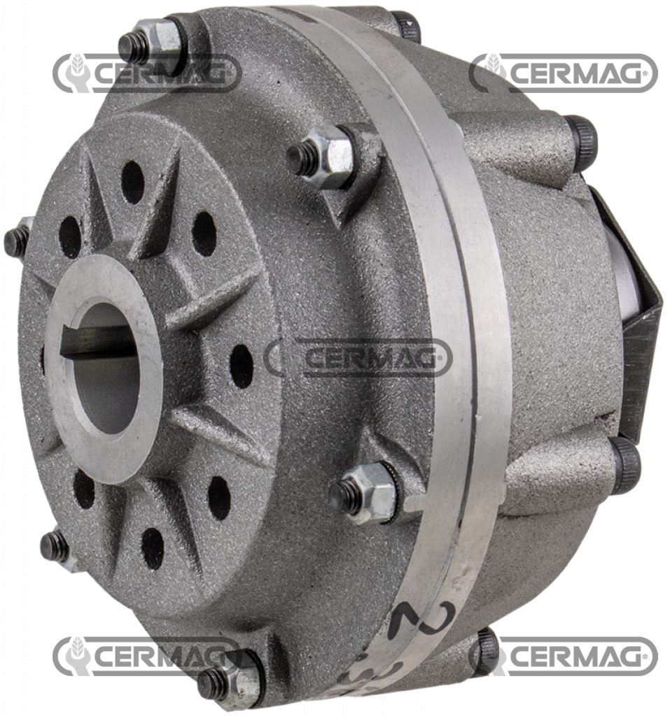 Embrayage BERTOLINI Motocoltivatore serie 406 (moteur HONDA / BRIGGS & STRATTON) Ø103x84,5mm Arbre 19,5mm Z.8 15x12 CERMAG 15713